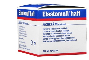 BENDA ELASTICA AUTOADESIVA ELASTOMULL HAFT COMPRESSIONE FORTE 4X400 CM - Fontenova srl