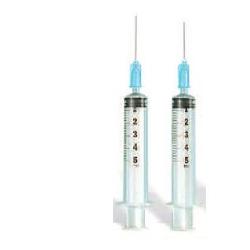 SIRINGA 5 ML AGO GAUGE 21 NUMERO 2 CONO CENTRALE 1 PEZZO - Fontenova srl