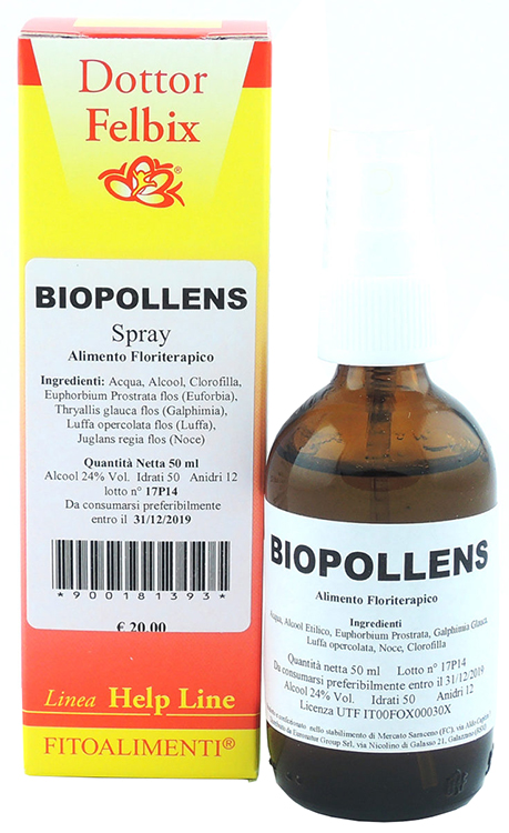 BIOPOLLENS SPRAY 50 ML - Fontenova srl