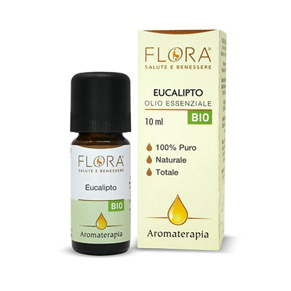 AROMATERAPIA EUCALIPTO OLIO ESSENZIALE BIO 10 ML - Fontenova srl
