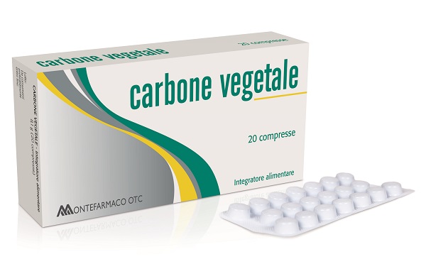 CARBONE VEGETALE 20 COMPRESSE - Fontenova srl
