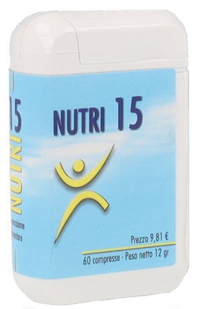 NUTRI 15 60 COMPRESSE - Fontenova srl