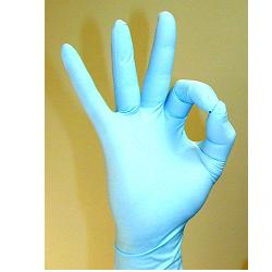 GUANTO IN NITRILE MISURA MEDIA 100 PEZZI - Fontenova srl