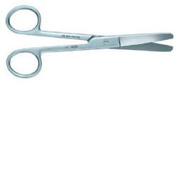 FORBICI RETTA PUNTA TONDA 14CM - Fontenova srl