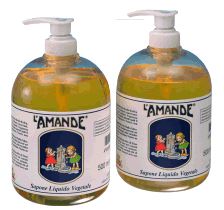 L'AMANDE MARSEILLE SAPOBNE LIQUIDO VEGETALE OLII ESSENZIALI 500 ML - Fontenova srl