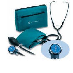 SFIGMOMANOMETRO ANEROIDE MANUALE DA BRACCIO CON FONENDOSCOPIO MODELLO POCKET  ALTA PRECISIONE  BRACCIALE IMPERMEABILE REGOLABILE  VALVOLA DI RILASCIO PROFESSIONALE - Fontenova srl