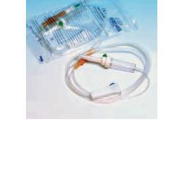 SET STERILE PER INFUSIONE IN MATERIALE ANALLERGICO CON PARA E ROLLER CONFEZIONE SINGOLA - Fontenova srl