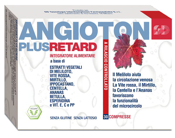 ANGIOTON PLUS RETARD 30 COMPRESSE - Fontenova srl