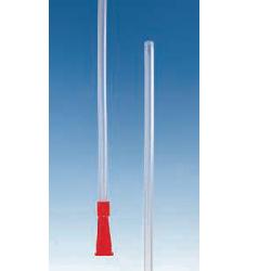 CATETERE ASPIRAZIONE STERILE IN PLASTICA CON FORI LATERALI E TERMINALE CH14, LUNGHEZZA 60CM - Fontenova srl