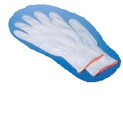 GUANTO NON CHIRURGICO IN COTONE BIANCO MISURA 8,5 IN BUSTA - Fontenova srl