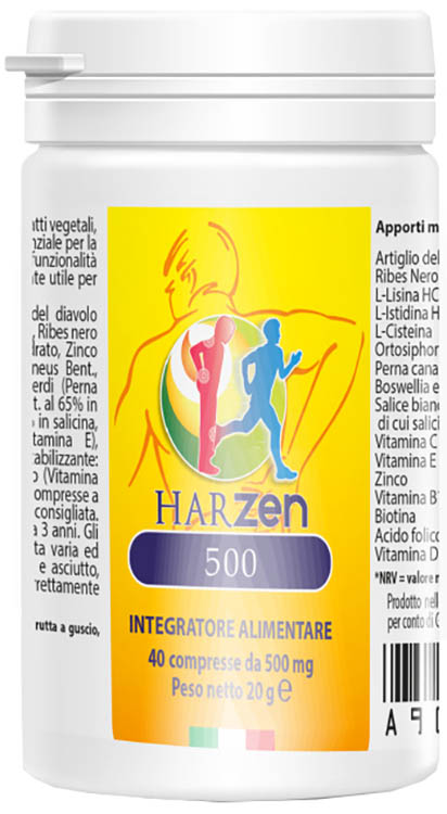 HARZEN 500 40 COMPRESSE - Fontenova srl