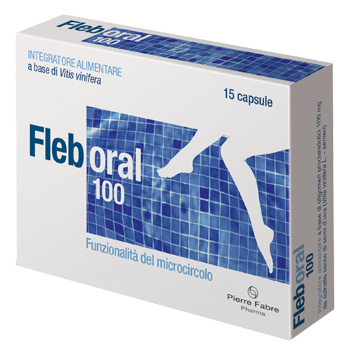 FLEBORAL 100 15 CAPSULE - Fontenova srl