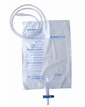 SACCA DI DRENAGGIO LETTO PER INCONTINENZA 2000ML IN PVC CON VALVOLA DI NON RITORNO E SCARICO STERILE CON TUBO DI RACCORDO 90CM 75 PEZZI RIUTILIZZABILE - Fontenova srl