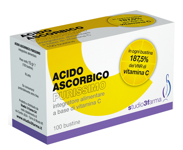ACIDO ASCORBICO 100 BUSTINE - Fontenova srl