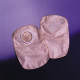 SACCA COLOSTOMIA A FONDO CHIUSO OPACA CON FILTRO INCORPORATO E RIVESTIMENTO IN TESSUTO CONSECURA 45MM 30 PEZZI - Fontenova srl