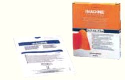 MEDICAZIONE NON ADERENTE ALLO IODIO-POVIDONE INADINE MISURA 9,5X9,5 10 PEZZI - Fontenova srl