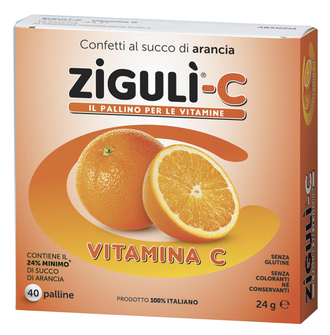 ZIGULI C ARANCIA 40 CONFETTI 24 G - Fontenova srl