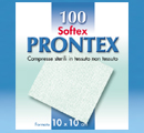 GARZA IN TESSUTO NON TESSUTO PRONTEX SOFT 10X10CM 100 PEZZI - Fontenova srl