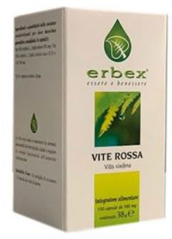 VITE ROSSA 100 CAPSULE 380MG - Fontenova srl