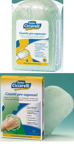 CICCARELLI GUANTO PRESAPONATO 10 PEZZI - Fontenova srl