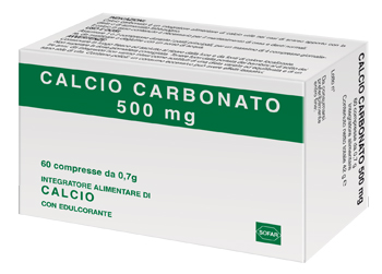 CALCIO CARBONATO 60 COMPRESSE - Fontenova srl