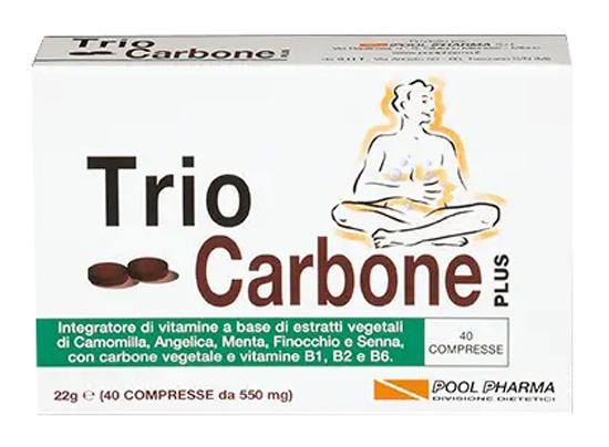 TRIOCARBONE PLUS 40 COMPRESSE - Fontenova srl