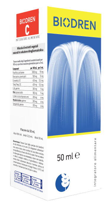 BIODREN C 50 ML SOLUZIONE IDROALCOLICA - Fontenova srl