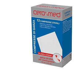 GARZA IDROFILA CEROXMED 10X10 CM IN COTONE 25 PEZZI - Fontenova srl