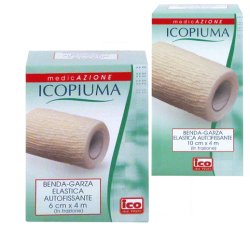 ICOPIUMA BENDA GARZA ELASTICA AUTOFISSANTE CM8X4MT - Fontenova srl