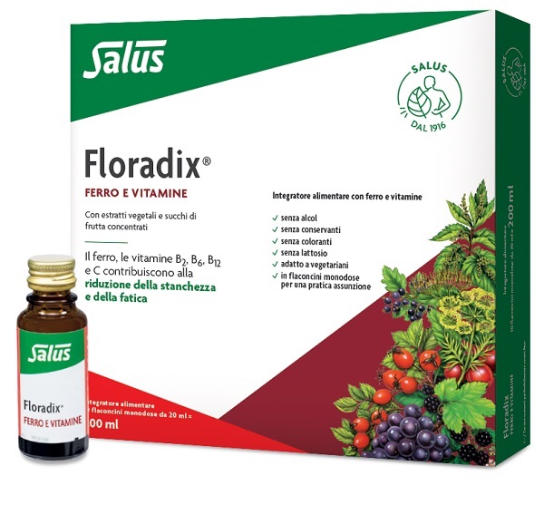 FLORADIX MONODOSE 10 FLACONCINI DA 20 ML - Fontenova srl