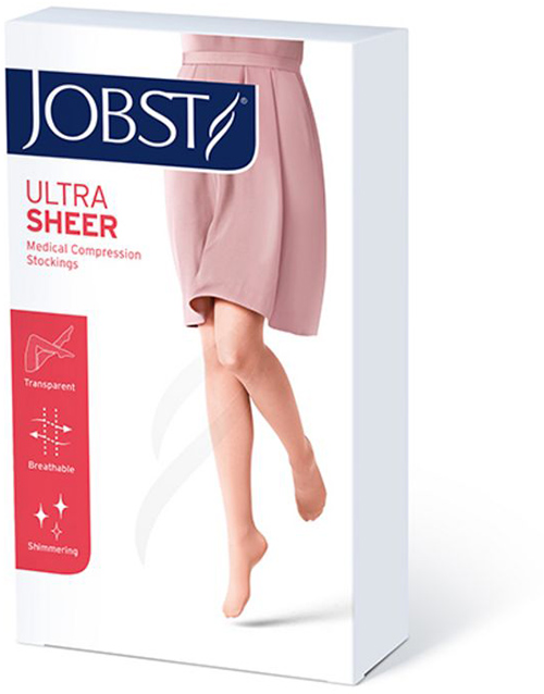 CALZA COMPRESSIVA JOBST ULTRASHEER 10-15MMHG COLLANT FUME4 ARTICOLO 797850000500 - Fontenova srl