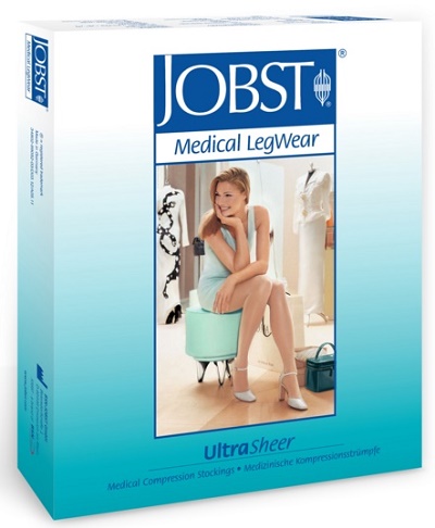 CALZA COMPRESSIVA JOBST ULTRASHEER 15-20MMHG COLLANT ELAST APPL VIS3 ARTICOLO 751140000700 - Fontenova srl