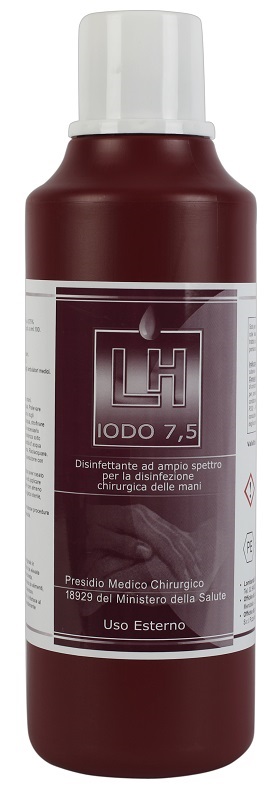 LH IODO 7,5 DISINFETTANTE MANI 1 LITRO - Fontenova srl