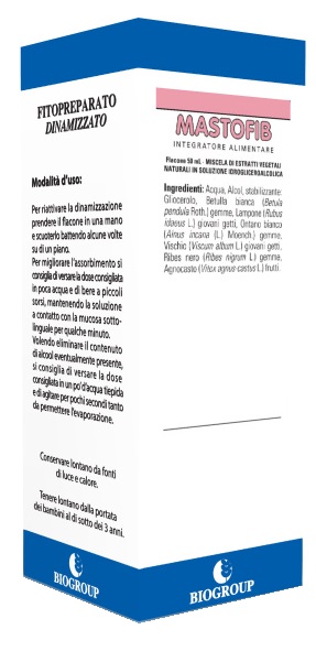 MASTOFIB 50 ML SOLUZIONE IDROALCOLICA - Fontenova srl