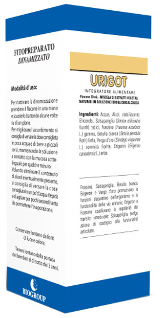 URIGOT 50 ML SOLUZIONE IDROALCOLICA - Fontenova srl