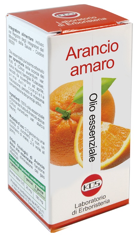 ARANCIO AMARO OLIO ESSENZIALE 20 ML - Fontenova srl