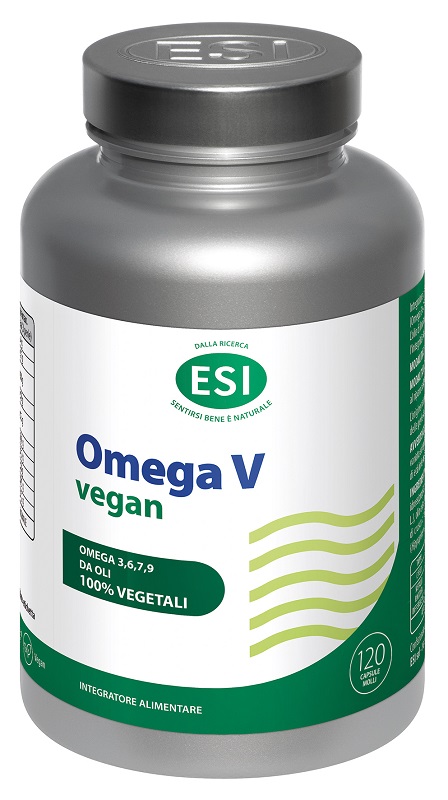 ESI OMEGA V VEGAN 120 CAPSULE MOLLI SENZA GLUTINE - Fontenova srl