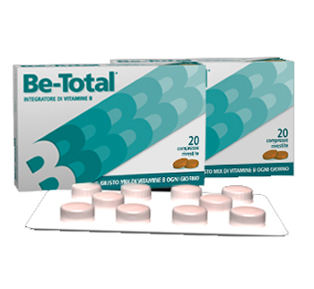 BE-TOTAL 20 COMPRESSE RIVESTITE - Fontenova srl