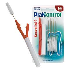 PLAKKONTROL MINIGRIP SCOVOLINO 1,5 MM 6 PEZZI - Fontenova srl