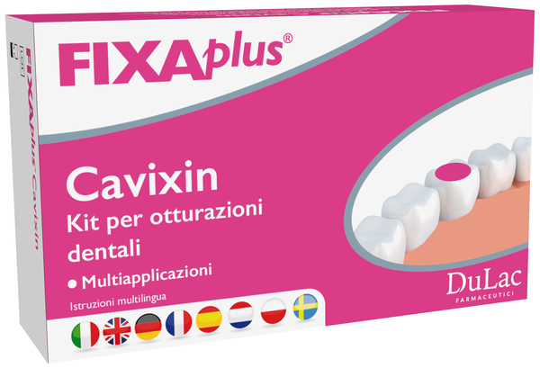 KIT PER OTTURAZIONI DENTALI CAVIXIN FIXAPLUS 1 PEZZO - Fontenova srl