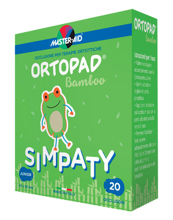 CEROTTO OCULARE PER ORTOTTICA ORTOPAD SIMPATY JUNIOR 5X6,7 50 PEZZI - Fontenova srl