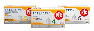 AGO PER PENNA DA INSULINA PIC 32 GAUGE 6 MM 100 PEZZI - Fontenova srl