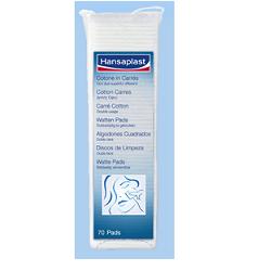 COTONE IDROFILO HANSAPLAST CARRES 70 PEZZI PRETAGLIATI - Fontenova srl