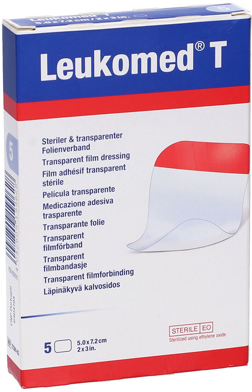 LEUKOMED T MEDICAZIONE TRASPARENTE 7,2X5 CM - Fontenova srl
