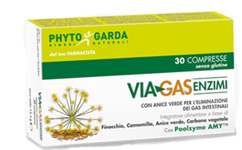VIAGAS ENZIMI 30 COMPRESSE - Fontenova srl