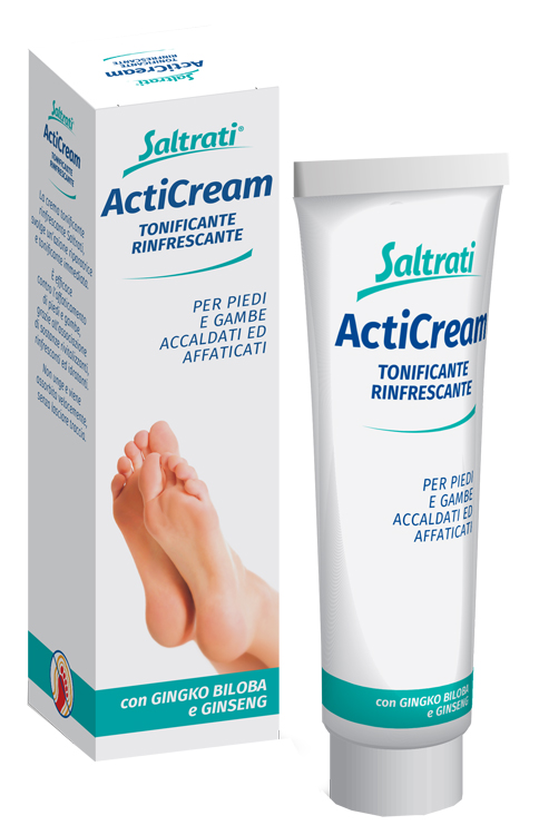 SALTRATI ACTICREAM TONIFICANTE RINFRESCANTE PER PIEDI E GAMBE 100 ML - Fontenova srl
