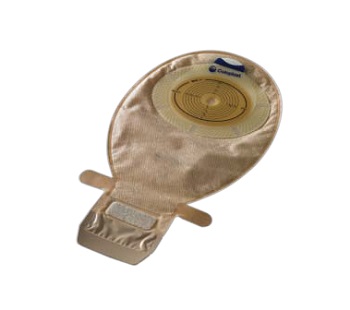 SACCA PER ILEOSTOMIA CON HIDE/AWAY APERTA RICOPERTA IN TESSUTO NON TESSUTO RITAGLIABILE CON VELCRO 10/76MM MISURA MAXI 650ML 30 PEZZI - Fontenova srl