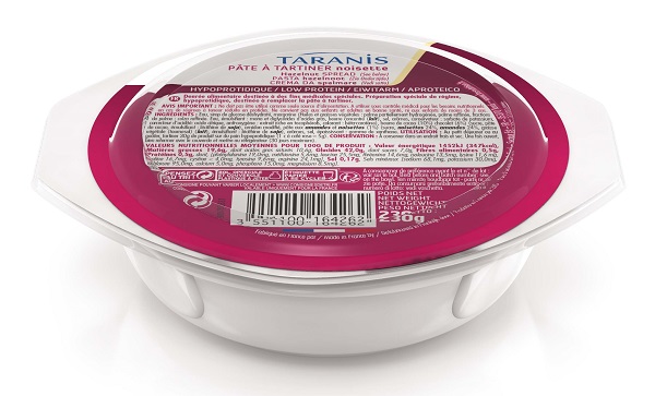 TARANIS CREMA SPALMABILE ALLA NOCCIOLA 230 G - Fontenova srl
