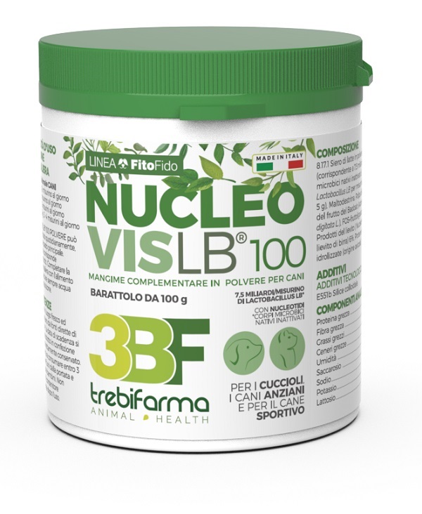 NUCLEOVIS LB MANGIME BARATTOLO 100 G - Fontenova srl