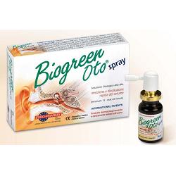 SOLUZIONE OTOLOGICA BIOGREEN OTO SPRAY RIMOZIONE E DISSOLUZIONE CERUME 13 ML - Fontenova srl